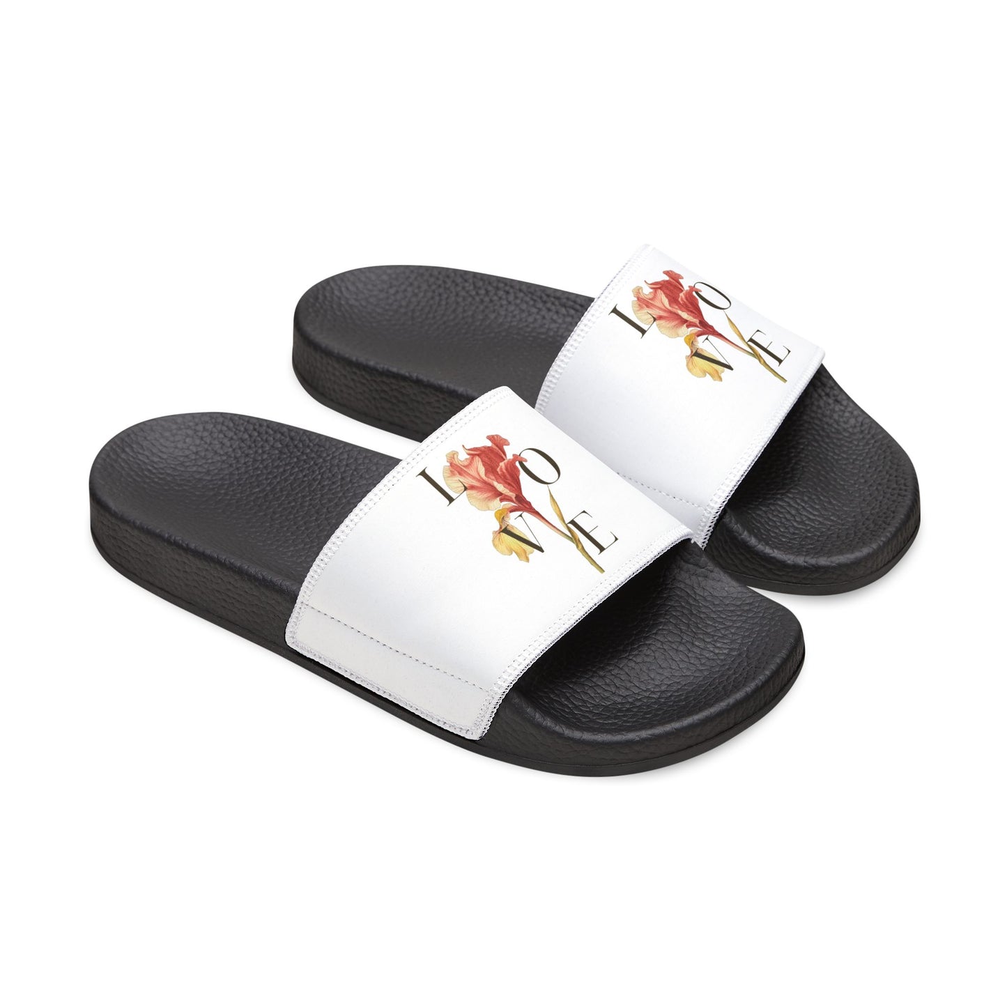 Stylish Women&#039;s Removable-Strap Sandals with Floral Design - Perfect for Summer Getaways and Casual Outings