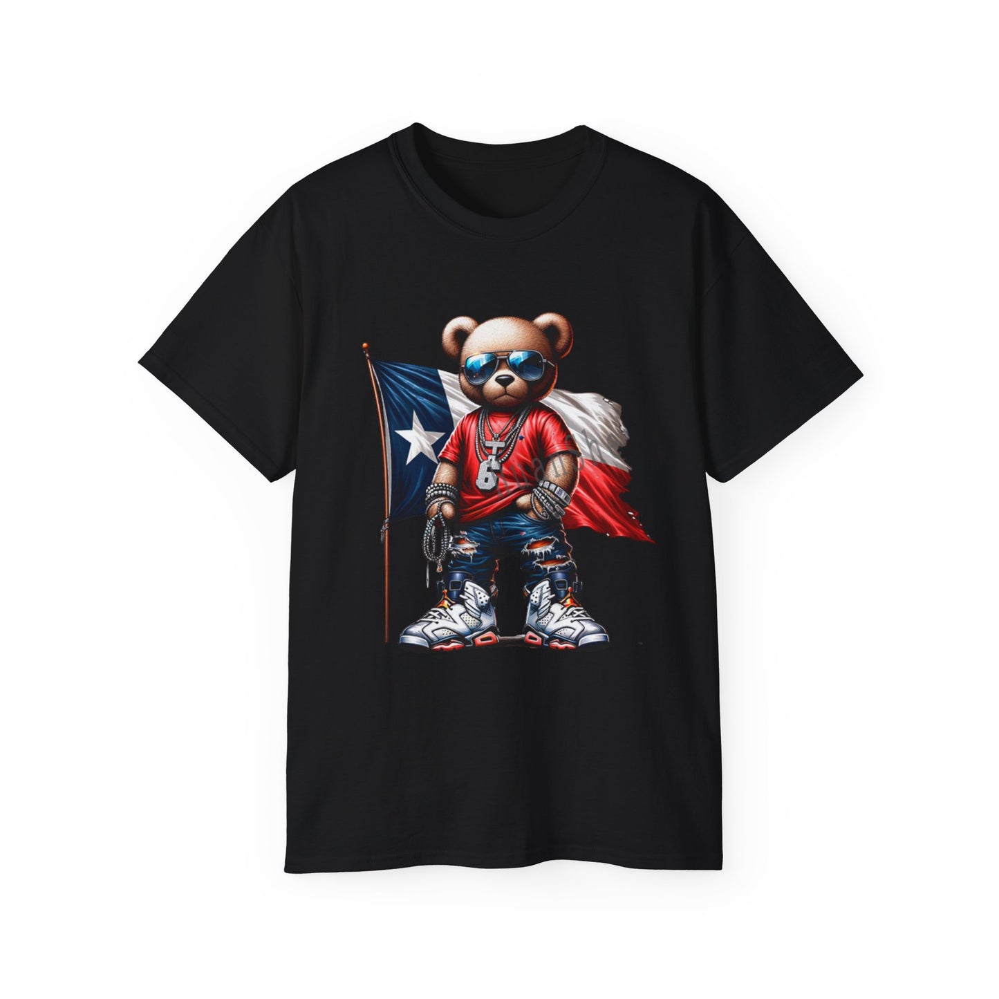 Cool Texas Bear Graphic Tee for Unisex - Stylish Summer Apparel