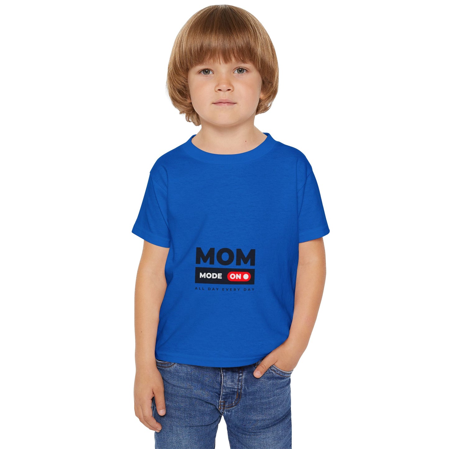 Mom Mode On Toddler T-Shirt - Cute Kids Tee for Moms