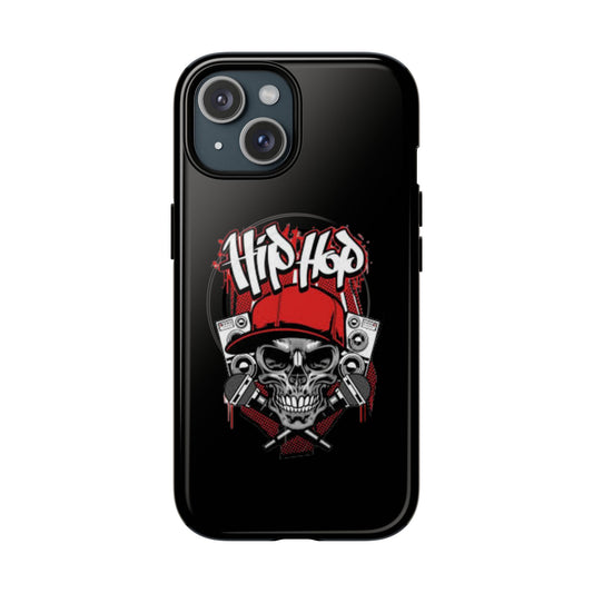 Hip Hop Skull Tough Magnetic Phone Case - Durable Protection with Stylish Design