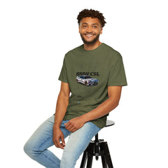 BMW CSL Unisex Garment-Dyed T-Shirt | Car Enthusiast Apparel