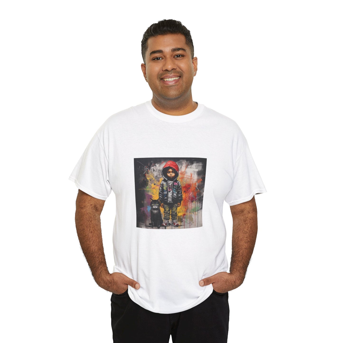 Vibrant Cultural Art Unisex Heavy Cotton Tee