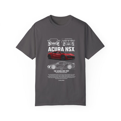 Acura NSX 2017 Unisex Garment-Dyed T-Shirt - Car Enthusiast Tee