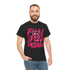 Full Speed Passion Unisex Heavy Cotton Tee - Motivational Graphic Tee for Enthusiasts