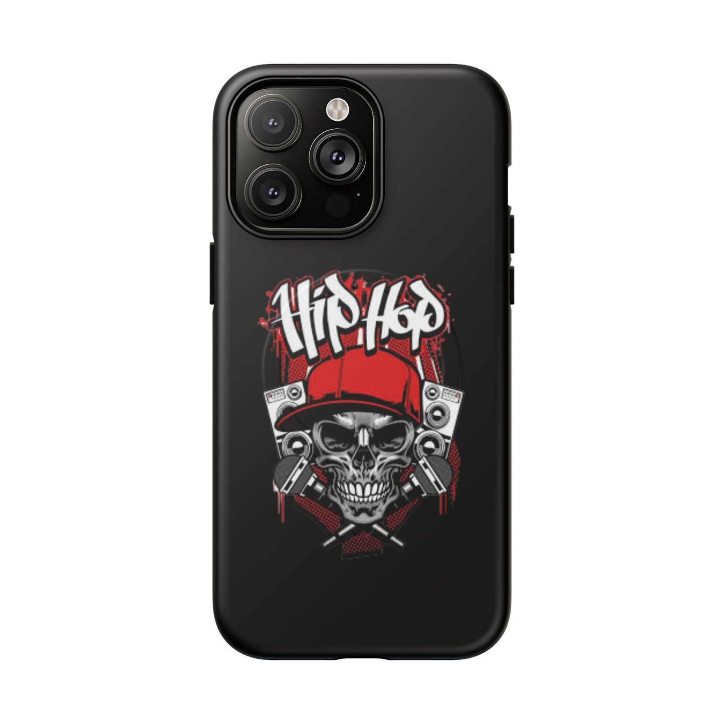 Hip Hop Skull Tough Magnetic Phone Case - Durable Protection with Stylish Design