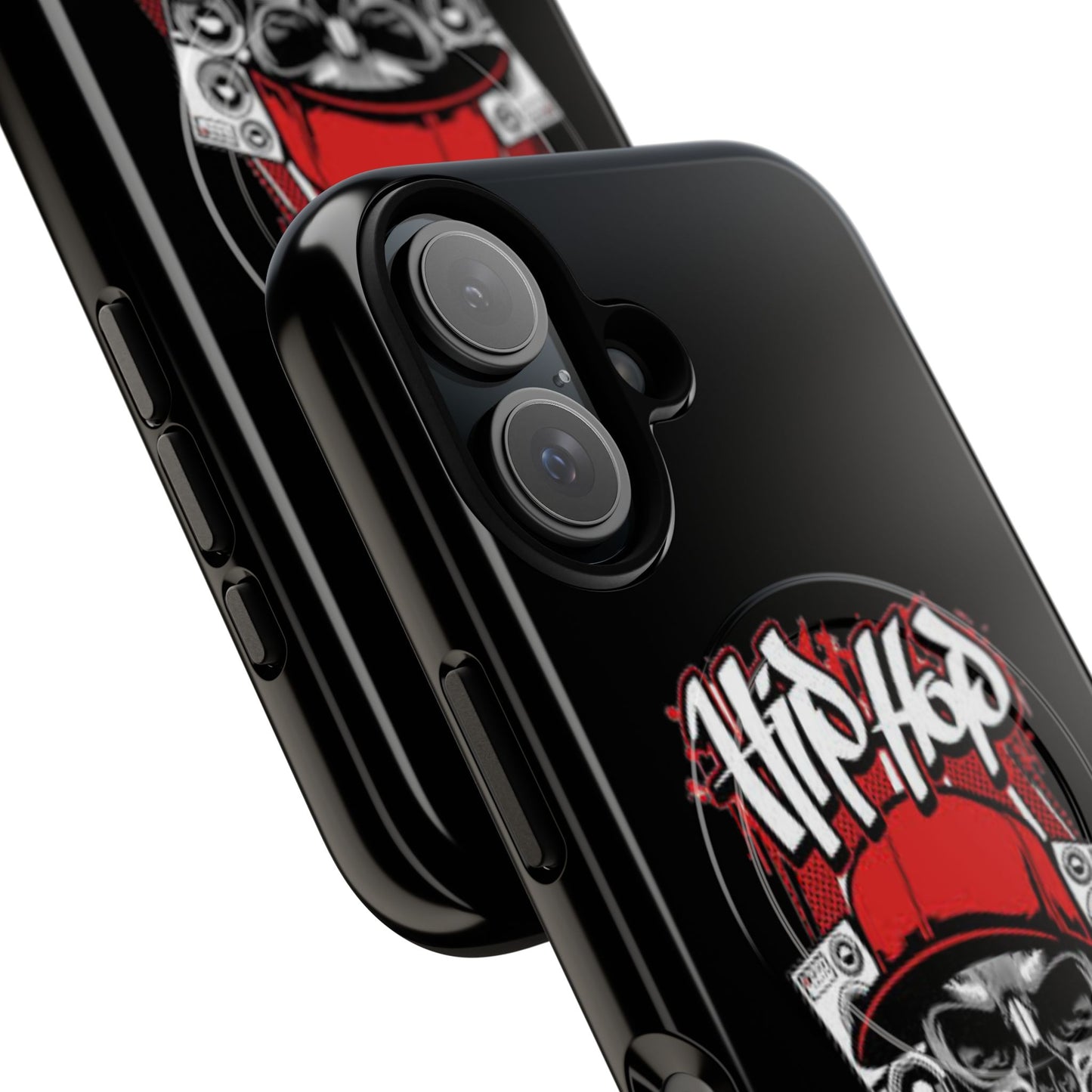 Hip Hop Skull Tough Magnetic Phone Case - Durable Protection with Stylish Design