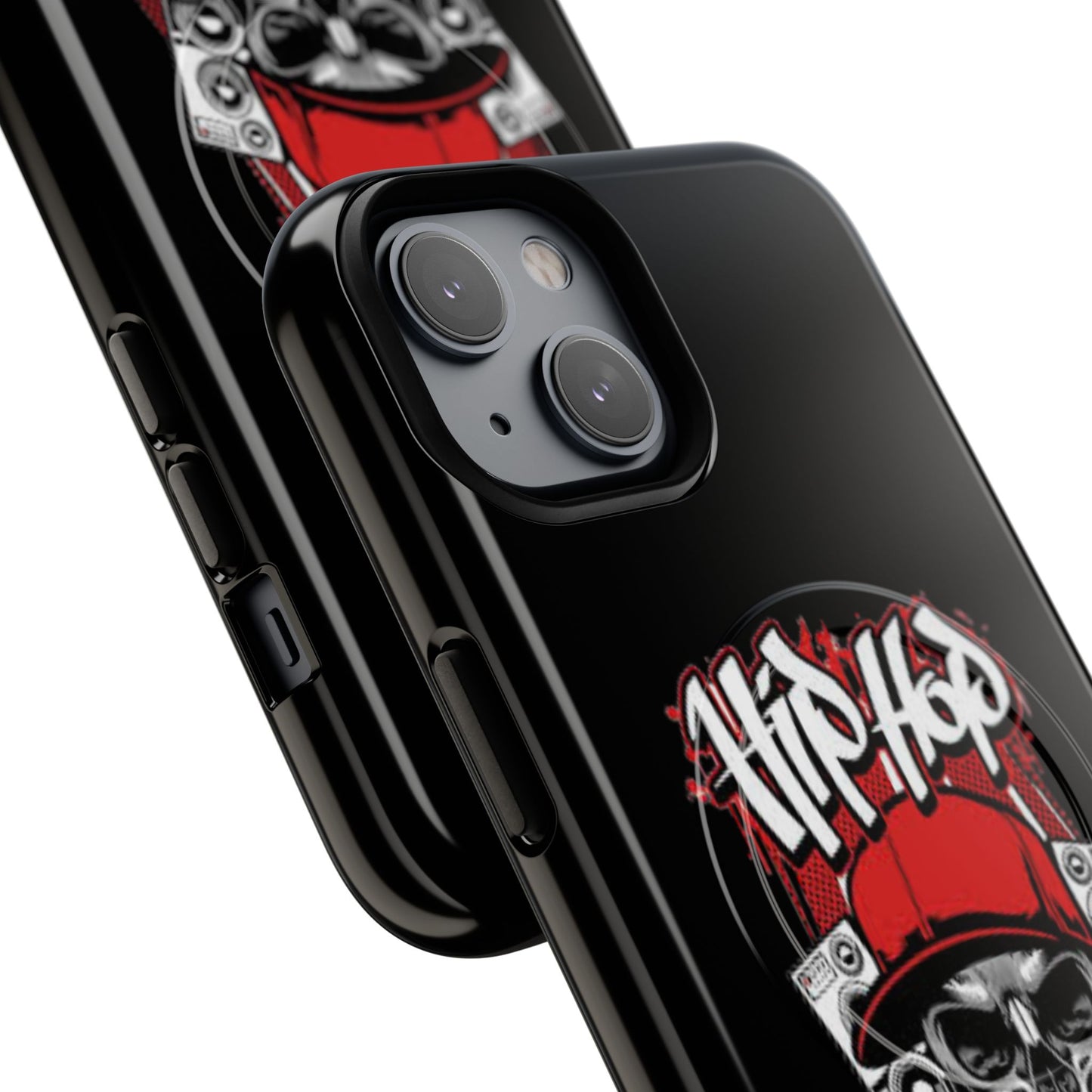 Hip Hop Skull Tough Magnetic Phone Case - Durable Protection with Stylish Design