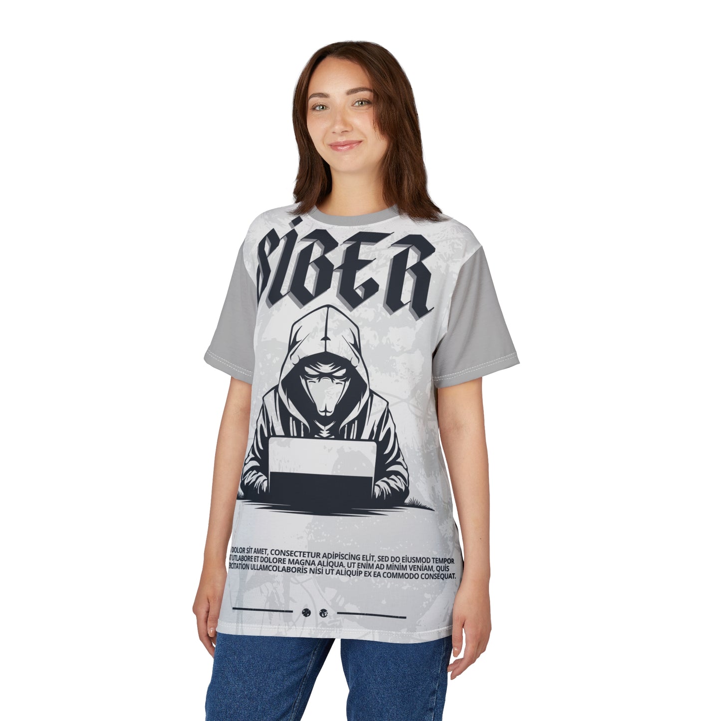 Siber Unisex Graphic Tee - Cyberpunk Style for Tech Lovers