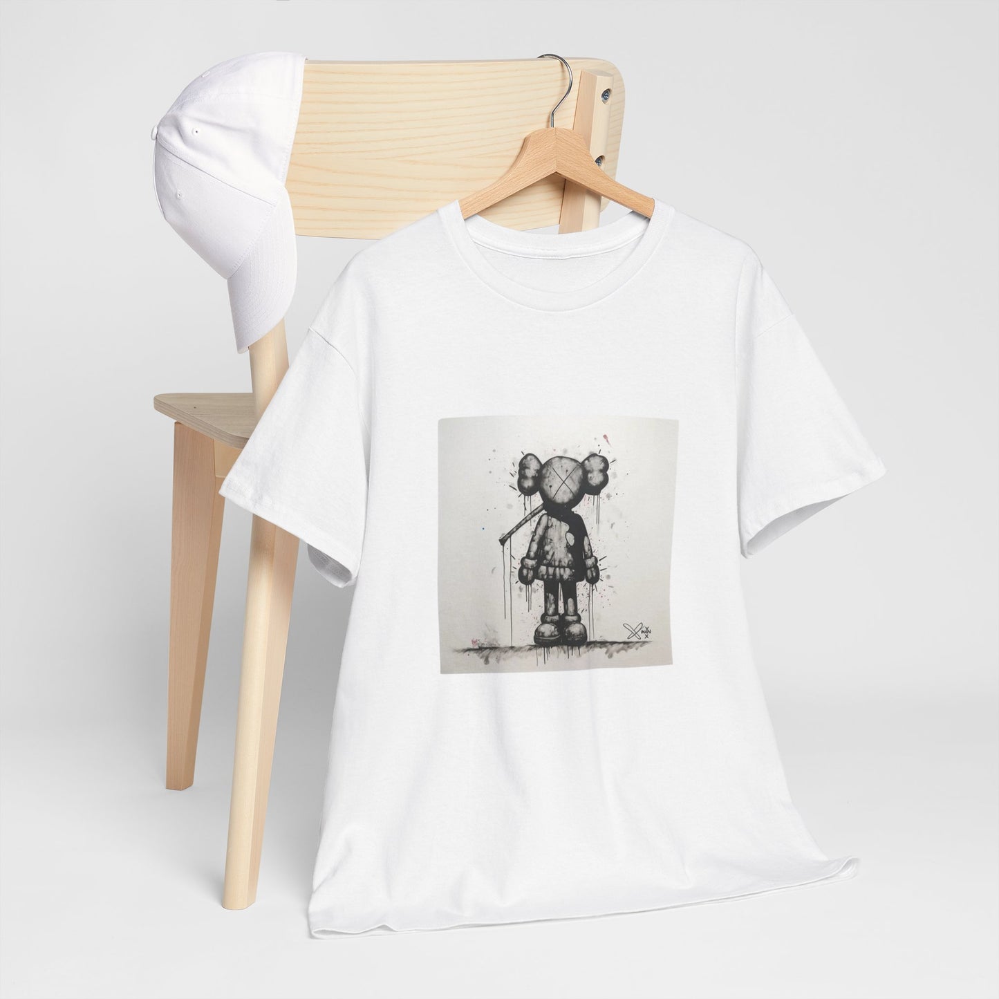 Artistic Unisex Heavy Cotton Tee | Unique Design for Creative Souls