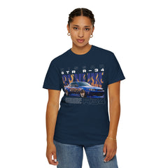 Retro Nissan GTR R34 Unisex T-Shirt - Car Enthusiast Tee