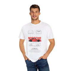 Classic Porsche Graphic Unisex T-shirt - Perfect for Car Enthusiasts