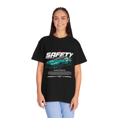 Unisex Garment-Dyed T-shirt - Formula 1 Safety Car Graphic Tee
