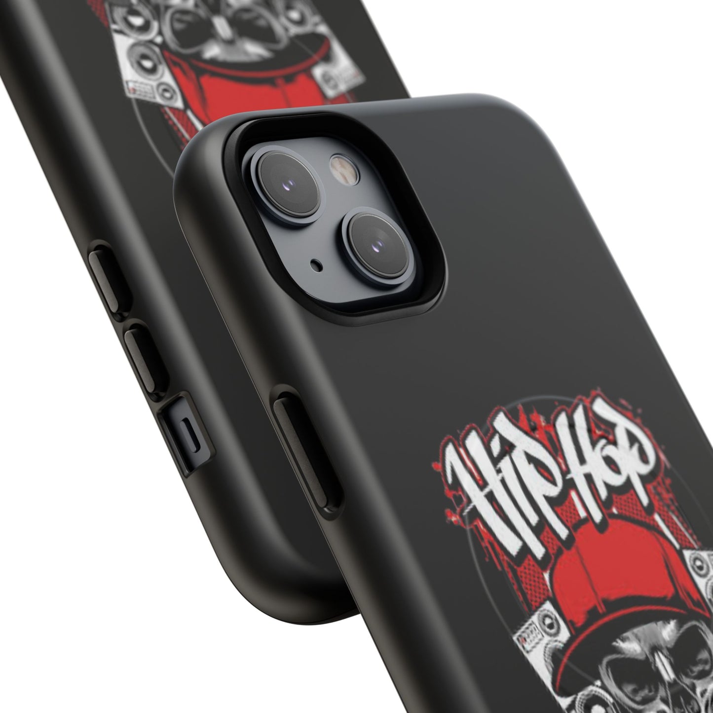 Hip Hop Skull Tough Magnetic Phone Case - Durable Protection with Stylish Design