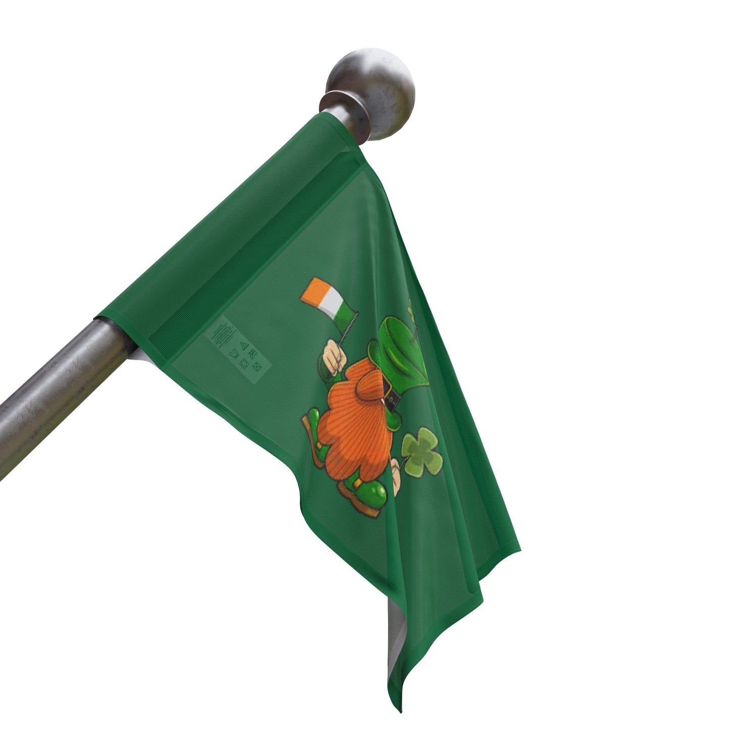 Leprechaun Garden Flag - Irish St. Patrick's Day Decor