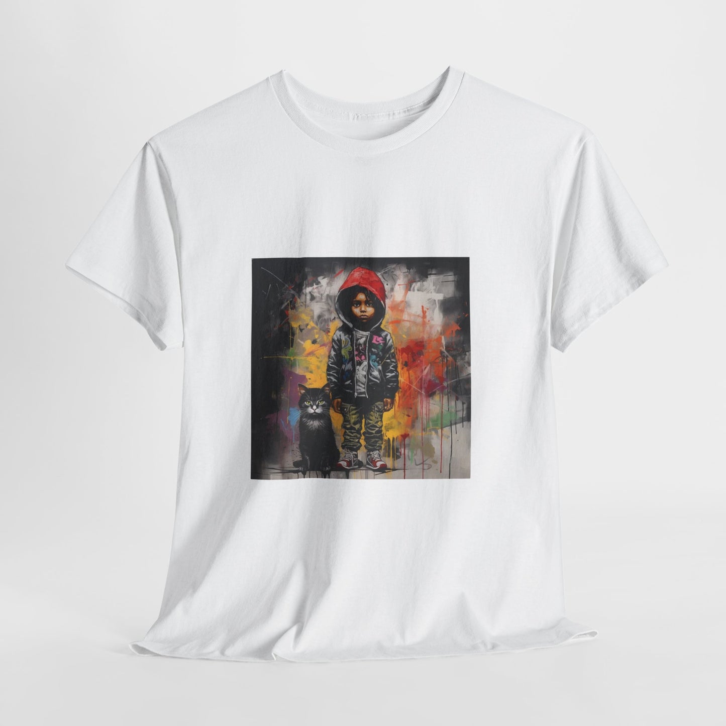 Vibrant Cultural Art Unisex Heavy Cotton Tee