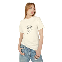 King Crown Graphic Unisex Tee - Heavyweight Cotton T-Shirt for Royalty Lovers