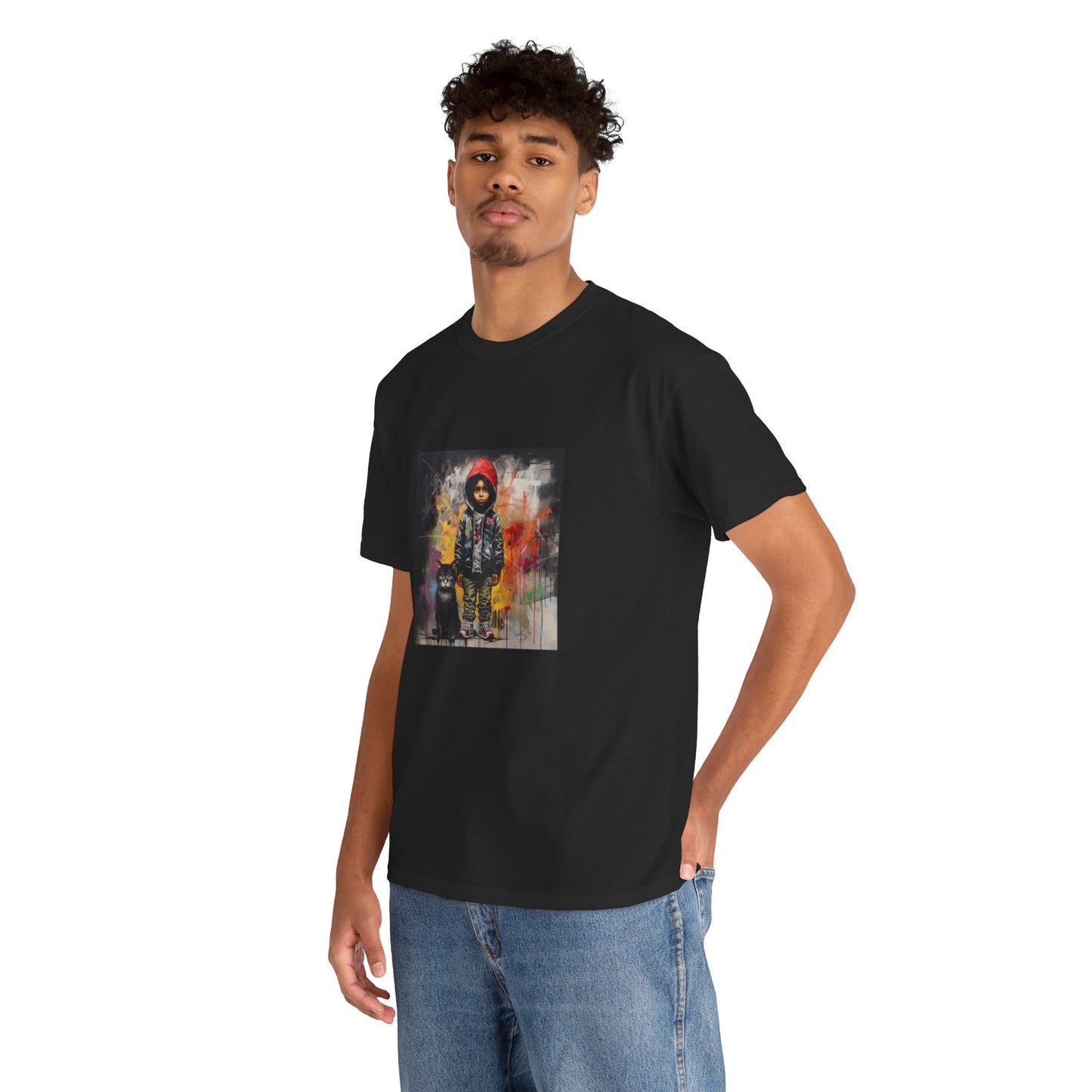 Vibrant Cultural Art Unisex Heavy Cotton Tee