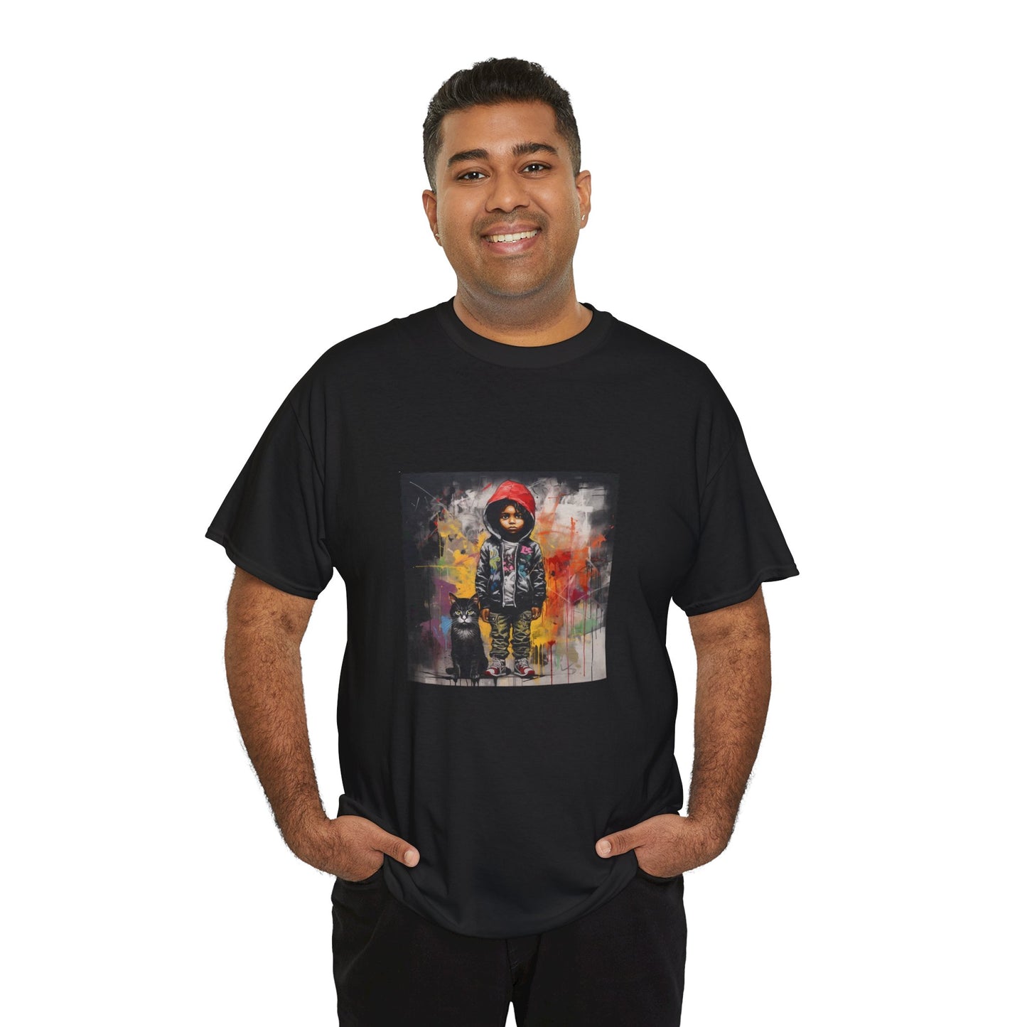 Vibrant Cultural Art Unisex Heavy Cotton Tee