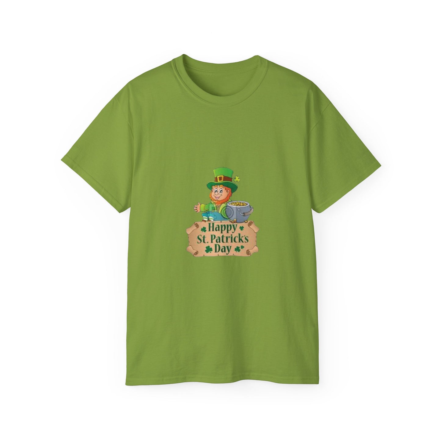 St. Patrick's Day Unisex Ultra Cotton Tee - Happy St. Patrick's Day Design