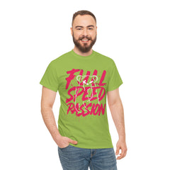 Full Speed Passion Unisex Heavy Cotton Tee - Motivational Graphic Tee for Enthusiasts
