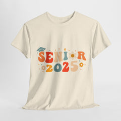 2025 Senior Unisex Heavy Cotton Tee - Celebrate Graduation in Style!