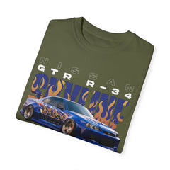 Retro Nissan GTR R34 Unisex T-Shirt - Car Enthusiast Tee