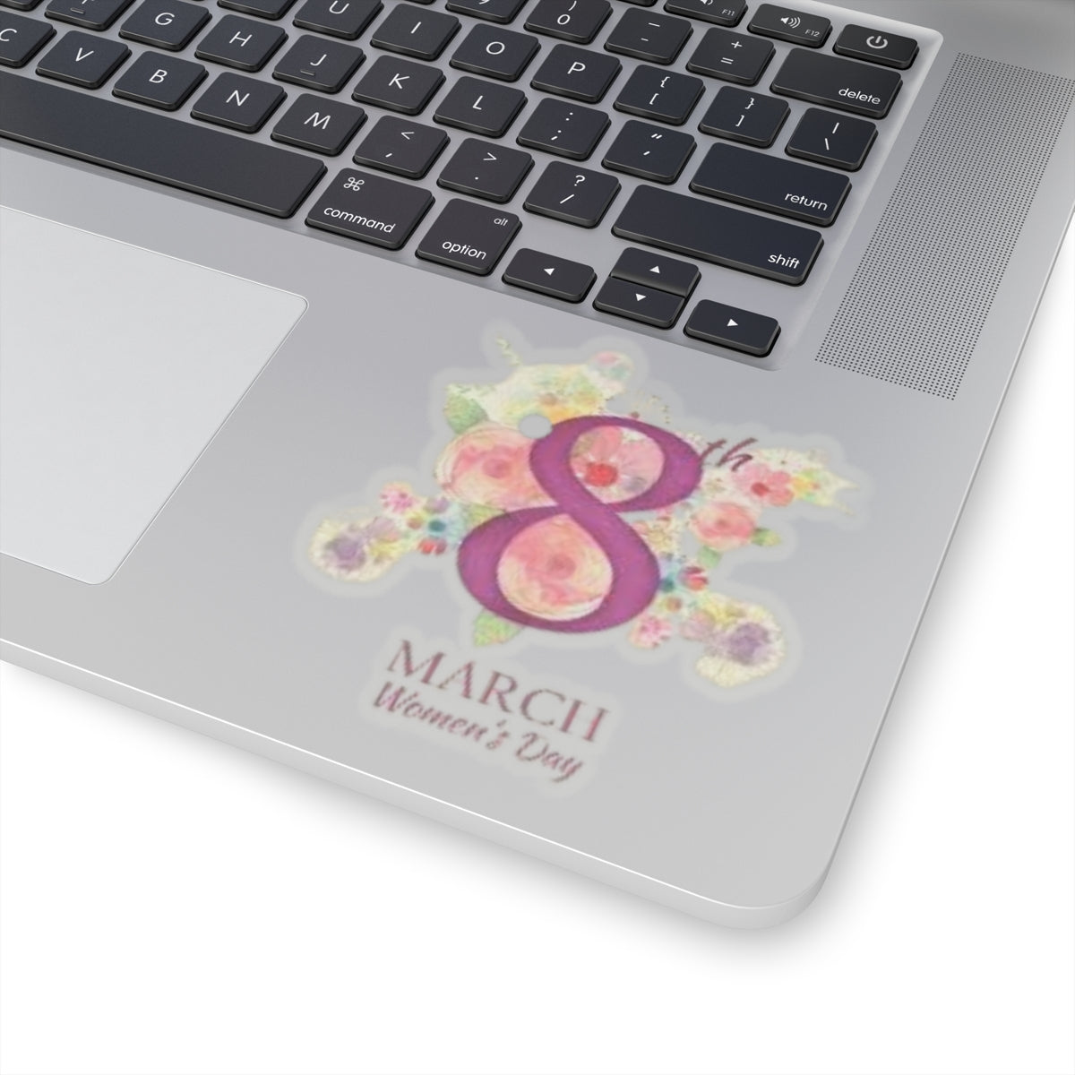 Women's Day Kiss-Cut Stickers | Celebrate March 8th with Floral Designs