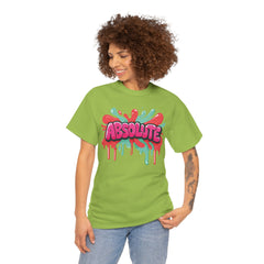 Graffiti Style Unisex Heavy Cotton Tee - Absolute Design