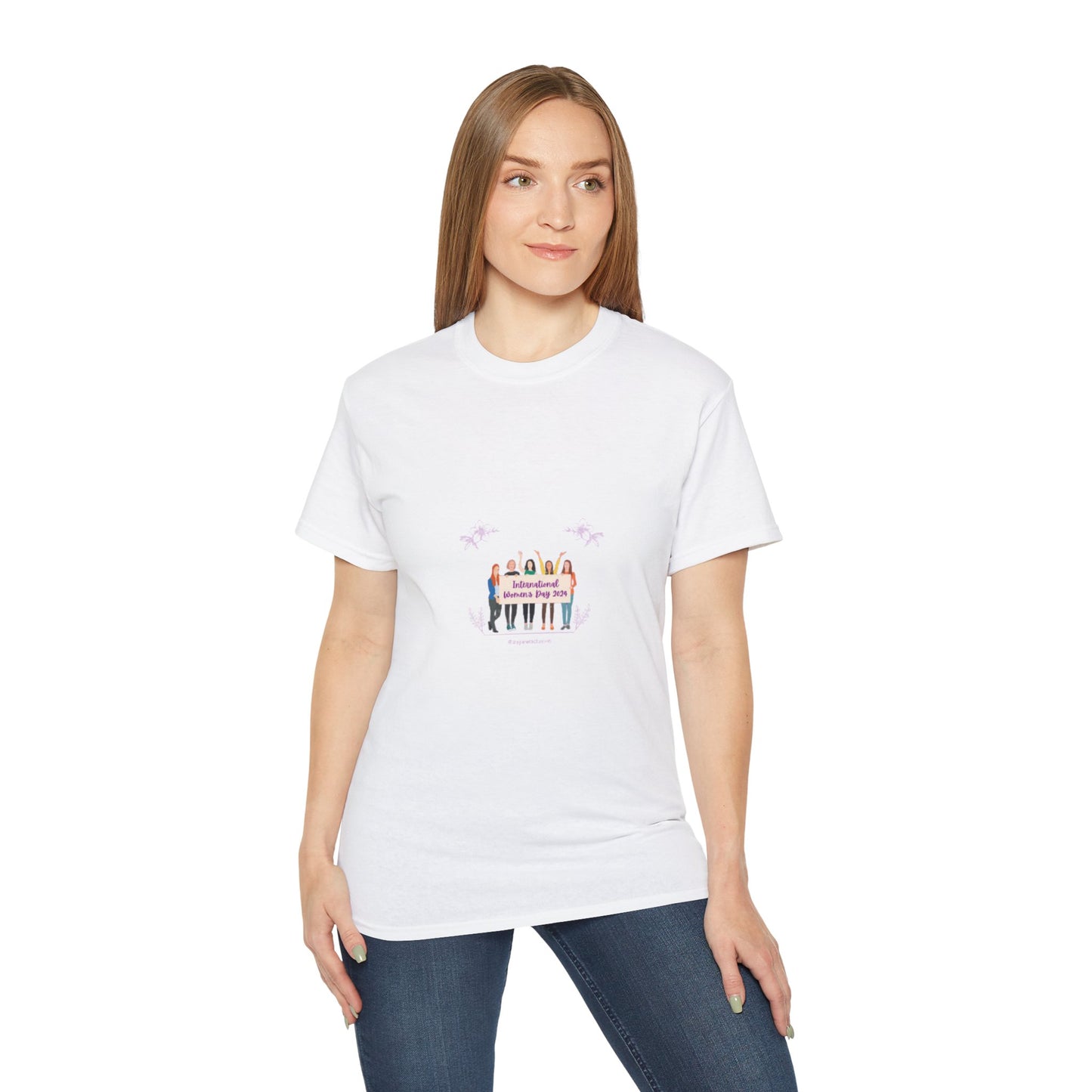 Empowering Women’s Ultra Cotton Tee - Celebrate Sisterhood