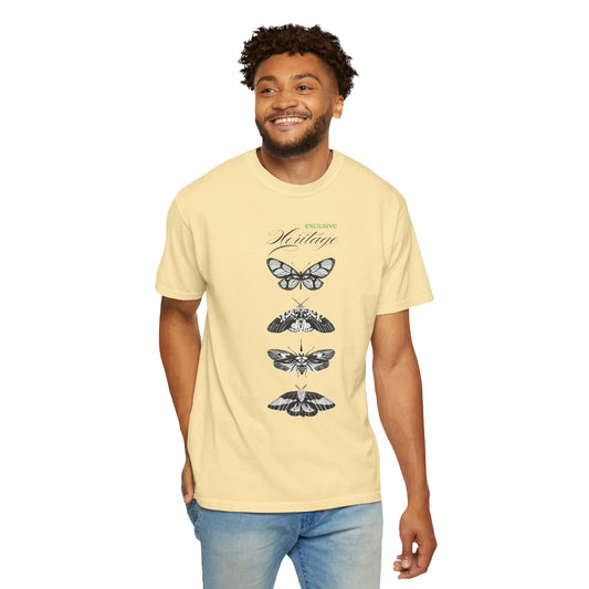 Heritage Butterfly Unisex Garment-Dyed T-shirt