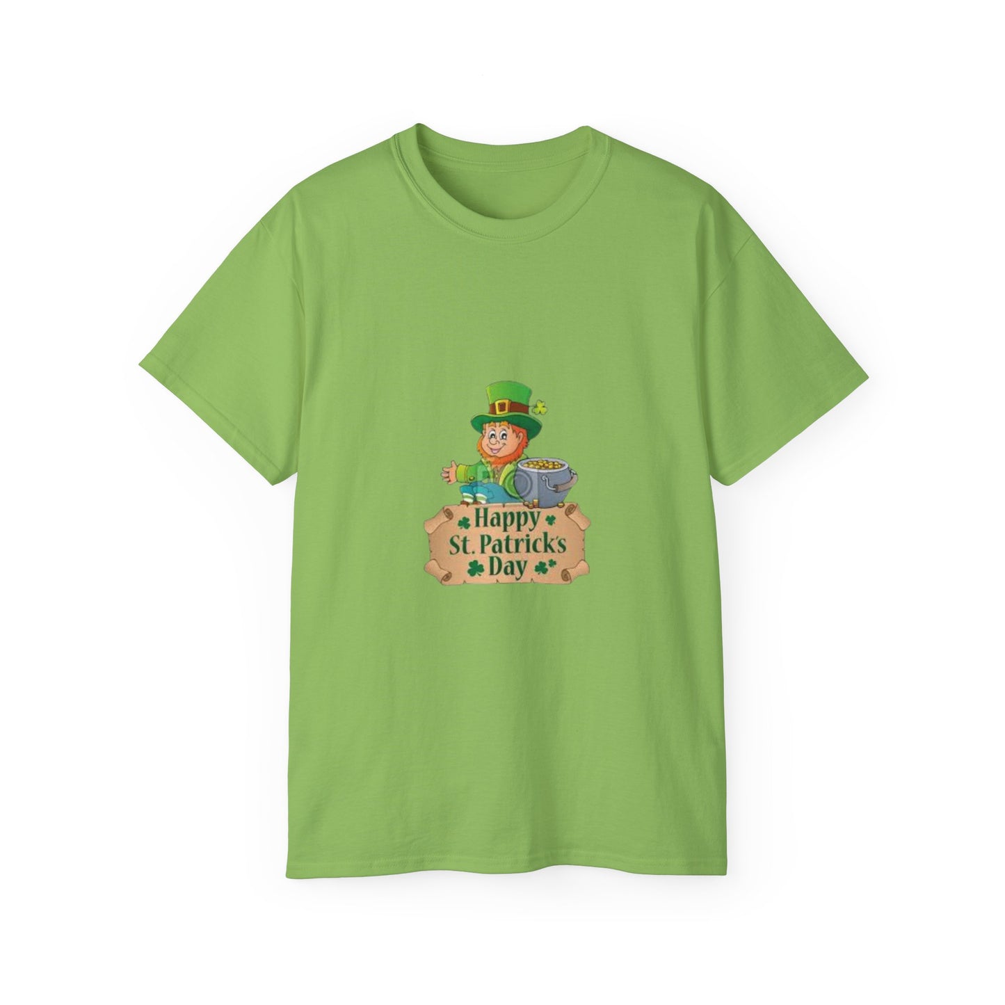 St. Patrick's Day Unisex Ultra Cotton Tee - Happy St. Patrick's Day Design