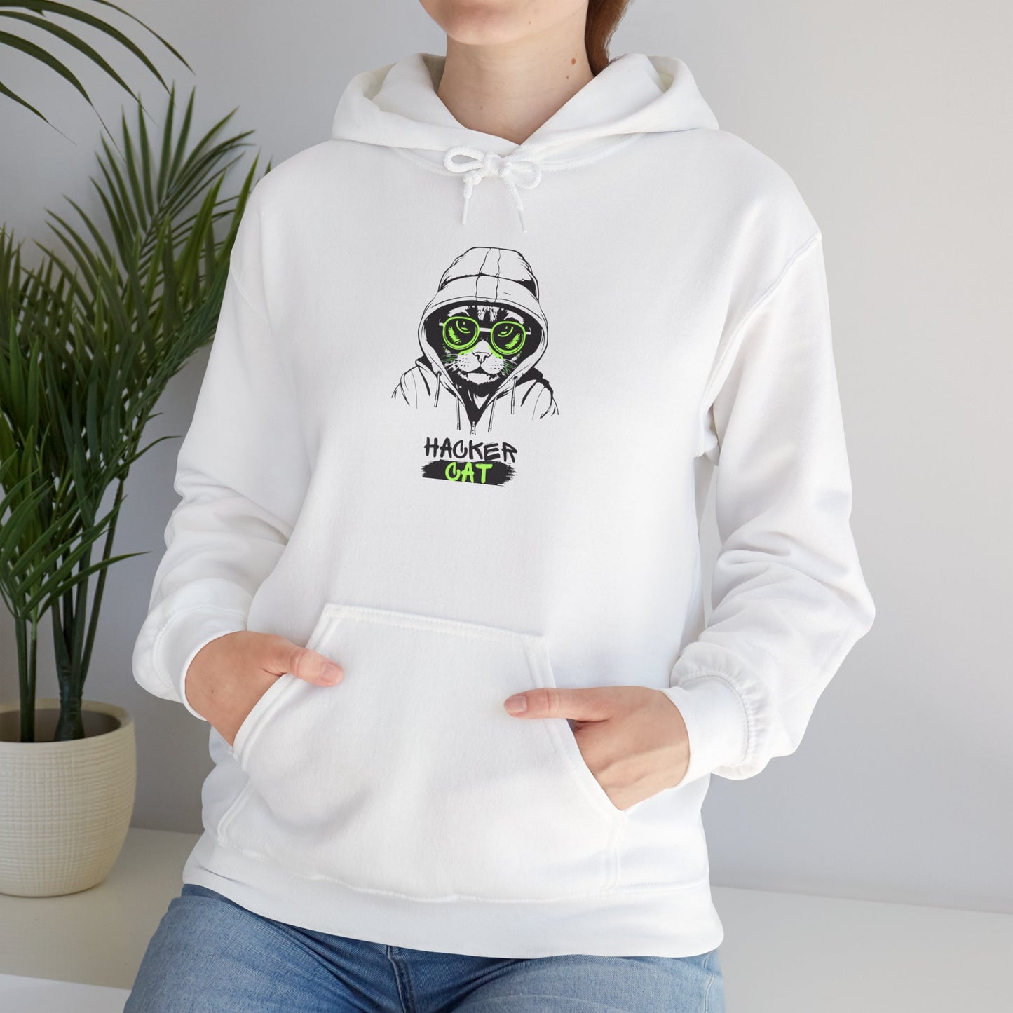 Hacker Culture Unisex Heavy Blend Hooded Sweatshirt - Trendy Graphic Apparel for Tech Enthusiasts