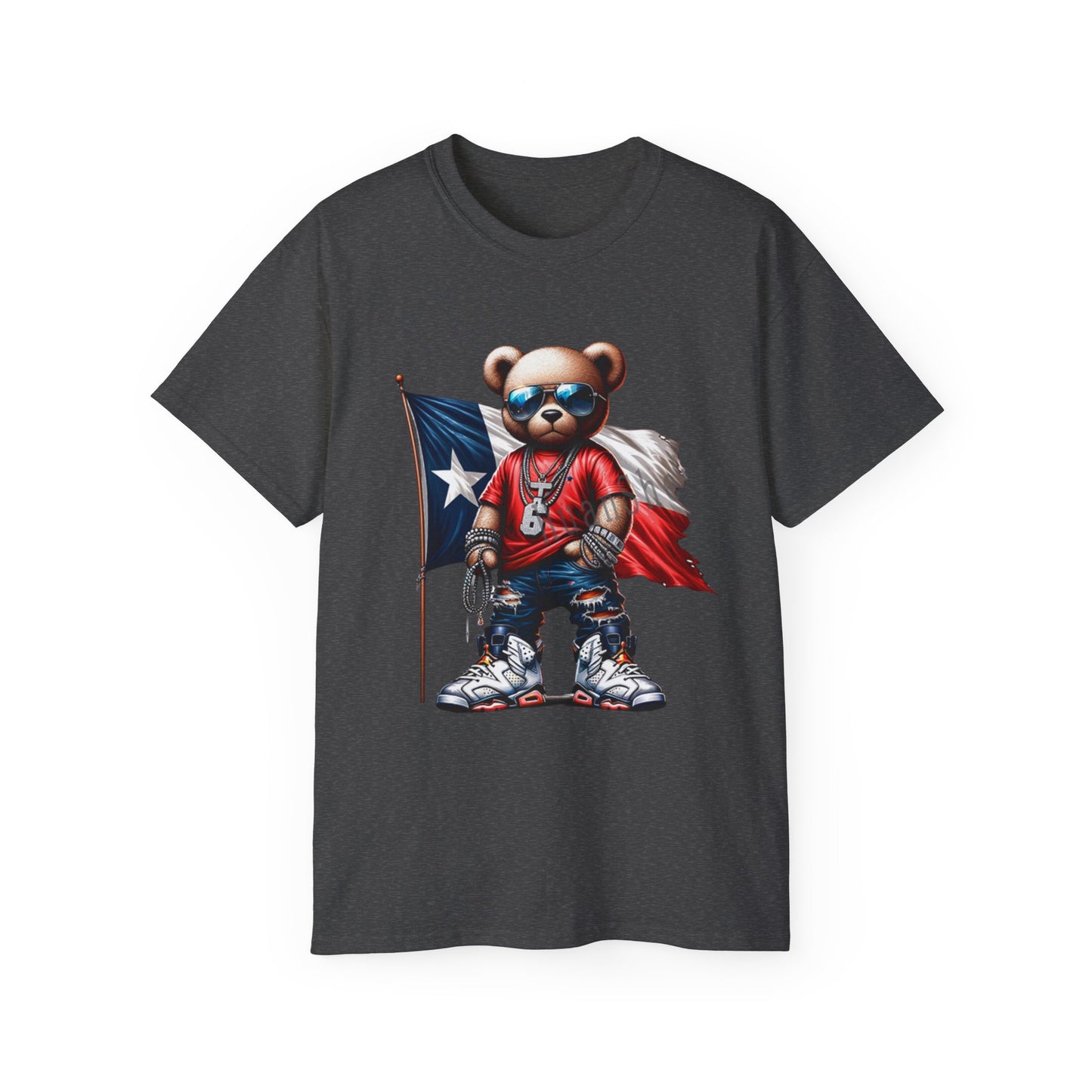 Cool Texas Bear Graphic Tee for Unisex - Stylish Summer Apparel