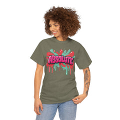 Graffiti Style Unisex Heavy Cotton Tee - Absolute Design