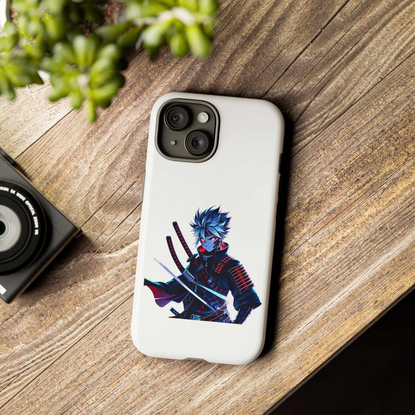 Tough Cases: Samurai Warrior Phone Case - Stylish Protection for Tech Lovers