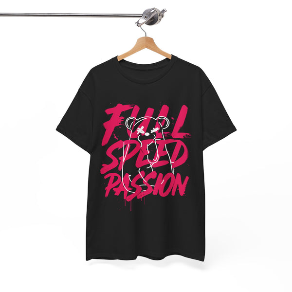Full Speed Passion Unisex Heavy Cotton Tee - Motivational Graphic Tee for Enthusiasts