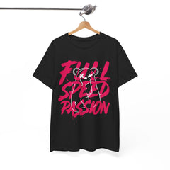 Full Speed Passion Unisex Heavy Cotton Tee - Motivational Graphic Tee for Enthusiasts