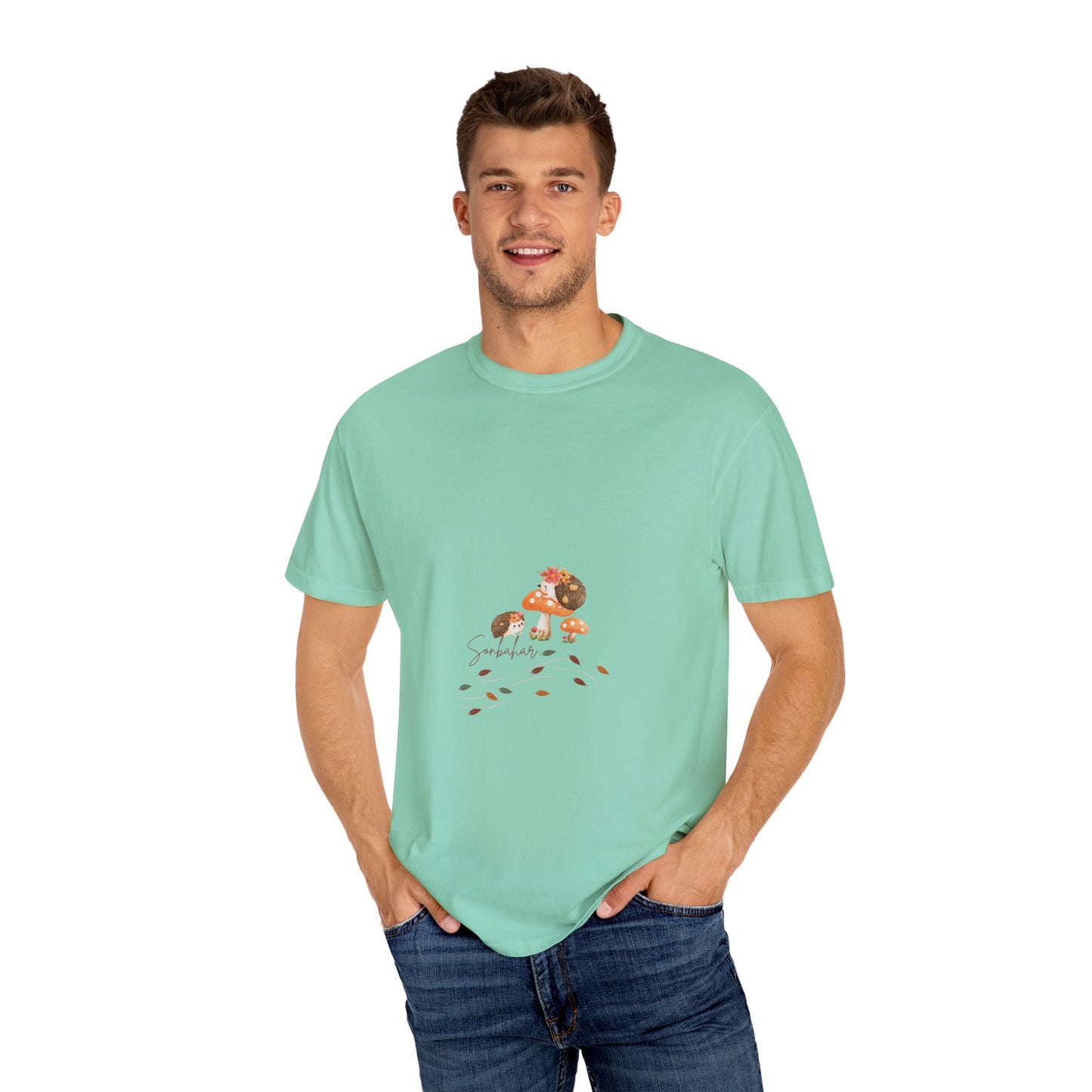 Autumn Mushroom Unisex T-Shirt - Cute Fall Graphic Tee