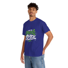 Graphic Unisex Heavy Cotton Tee - 'Yuck Spice' Streetwear Design