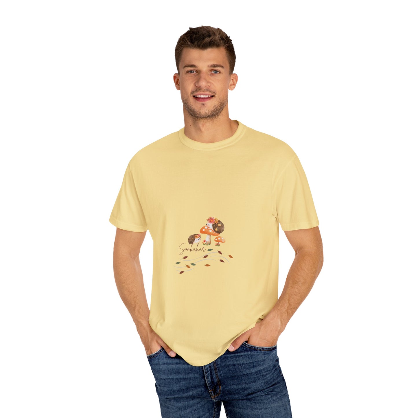 Autumn Mushroom Unisex T-Shirt - Cute Fall Graphic Tee