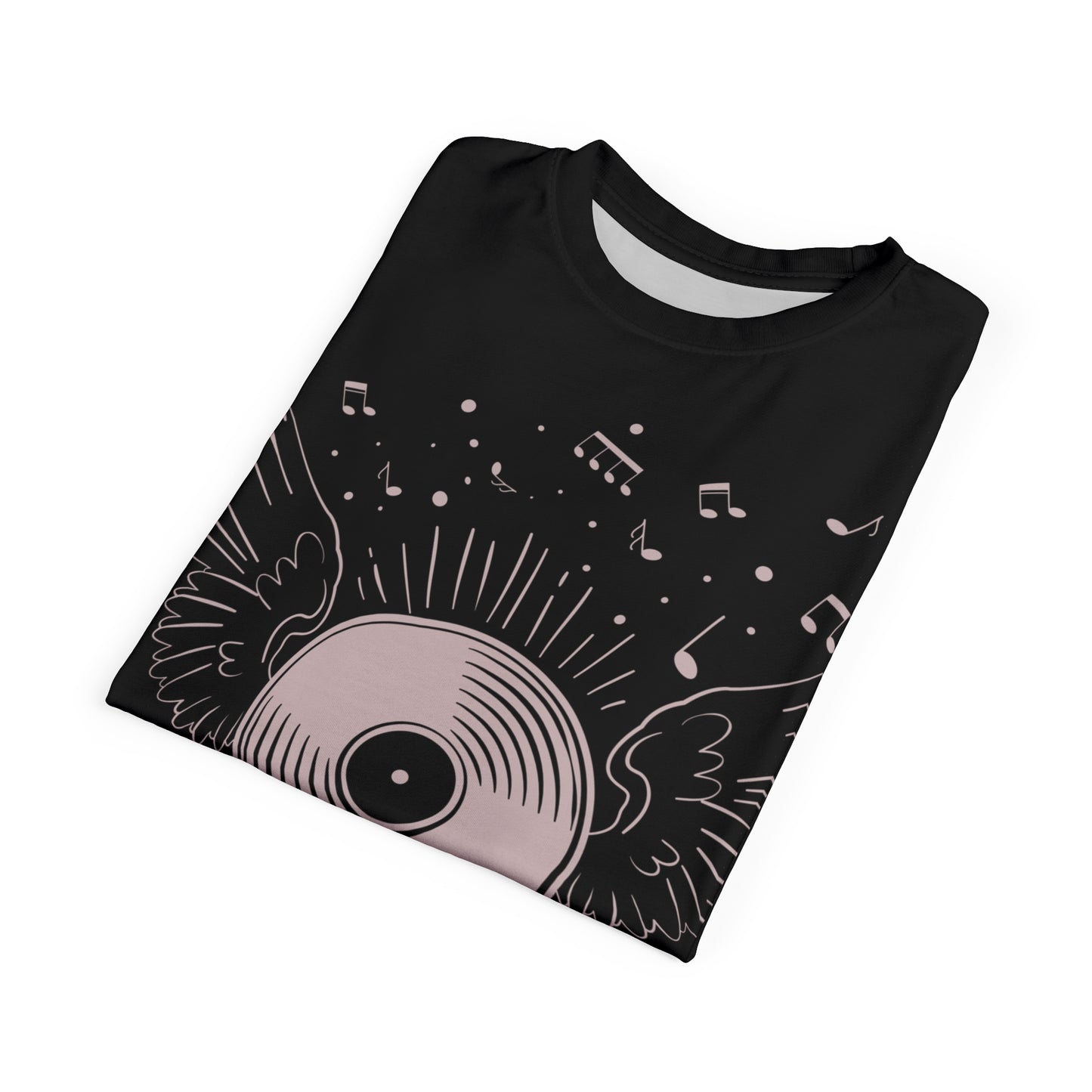 Music-Inspired Unisex Cut & Sew Tee - 'Free Your Soul' Graphic T-Shirt