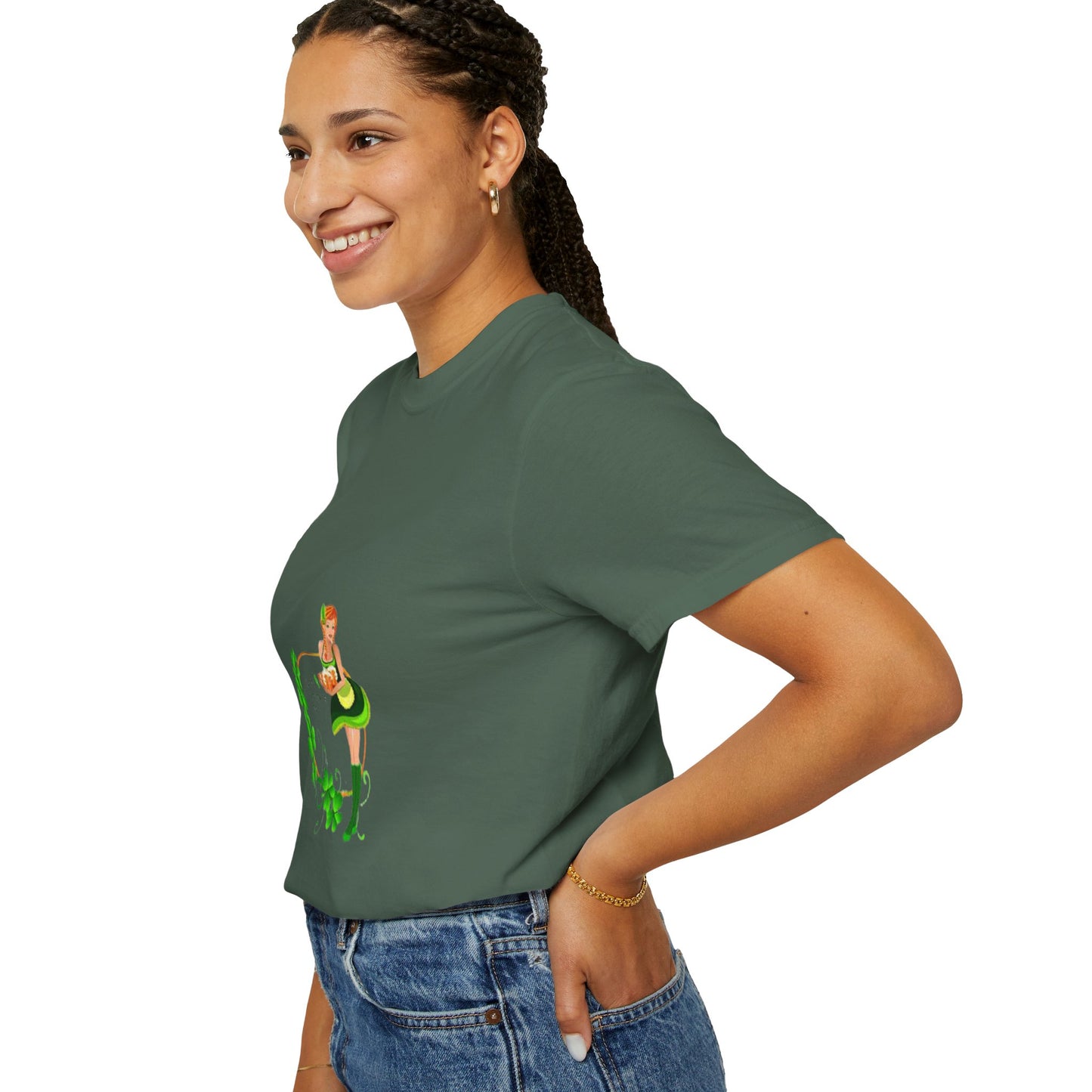 Cute St. Patrick's Day Unisex T-Shirt with Green Design