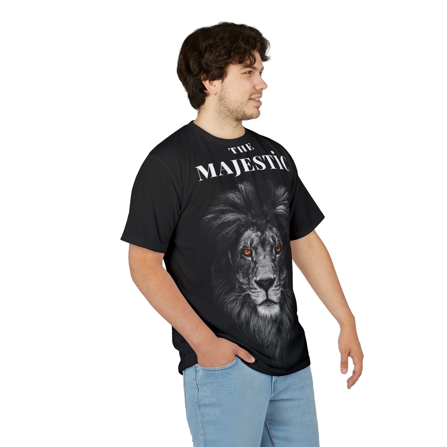 The Majestic Lion Unisex Tee - Bold Graphic T-Shirt for Animal Lovers