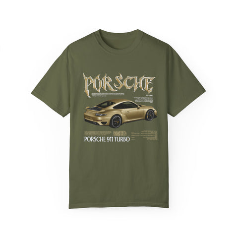 Porsche 911 Turbo Graphic Unisex T-Shirt – Perfect for Car Enthusiasts